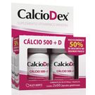 Calciodex 500mg Comprimidos Kley Hertz Kit 2 Unidades