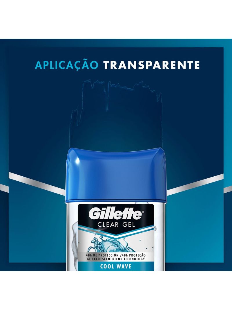 Desodorante Gillette Cool Wave Gel Stick 82g - PanVel Farmácias
