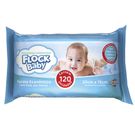 Toalha Umedecido Flock Baby Flowpack 120 Unidades