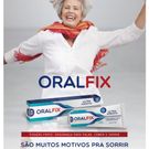 Fixador De Dentadura Oralfix Sem Sabor 40G