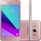 Smartphone Samsung Galaxy J2 Prime Dual Chip Android 6.0 Quad Core 16GB 4G Câmera 8MP Tela 5 Rosa