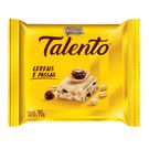 Chocolate Garoto Talento Branco com Cereais e Passas 90g