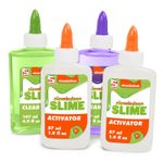 Slime-Nickelodeon-Kit-Cola-Transparente-2-Unidades-Ativador-2-Unidades-Tubo-Glitter-5-Unidades