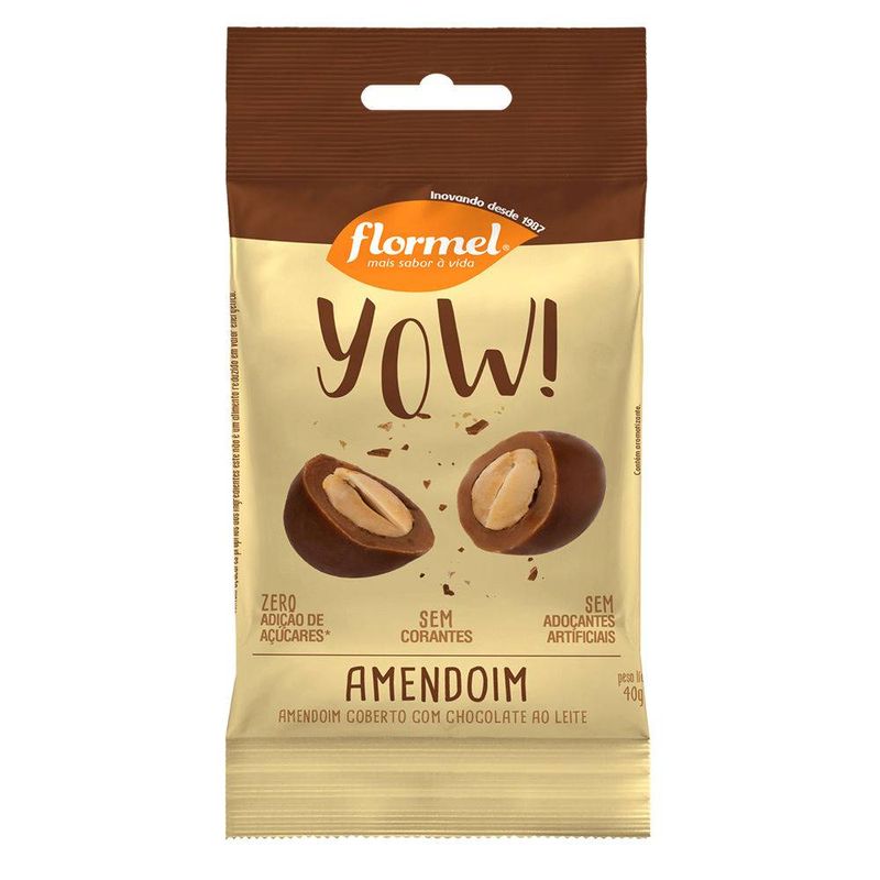 Amendoim-Flormel-Yow-Chocolate-40g