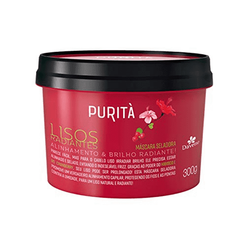 Mascara-Capilar-Davene-Purita-Lisos-Radiantes-300g
