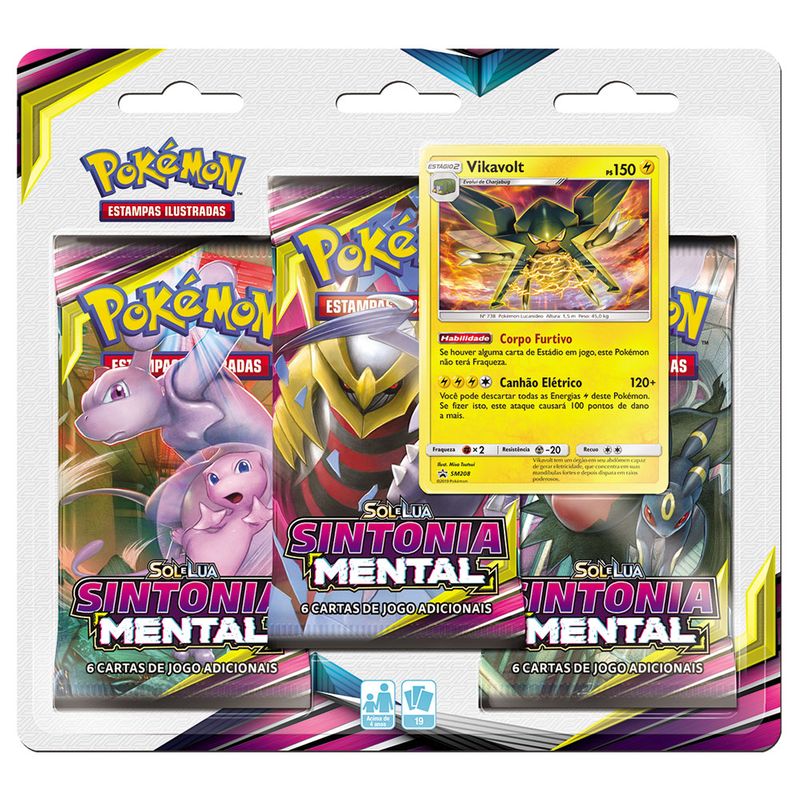 Pack de Cartas Tcg Pokémon Tipo Fantasma/Psíquico/Venenoso, Jogo de  Tabuleiro Pokémon Usado 90992075