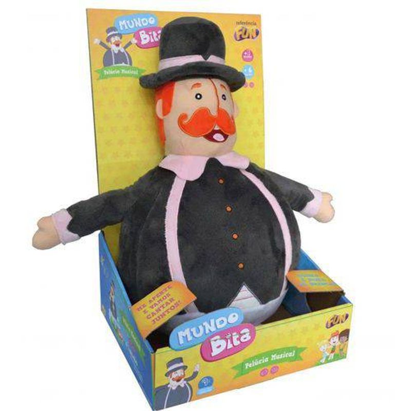 Pelucia-Fun-Mundo-Bita-com-Sons-Bita-50cm