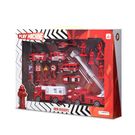 Brinquedo Kit Bombeiro Mine Resgate Play Machine Vermelho +3anos Br970