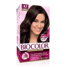 Tintura biocolor kit creme 4.7 marrom escuro