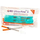 Seringa BD insulina ultra fine 100 u 10 unidades agulha curta 8x0,3mm