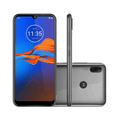 Smartphone Motorola Moto E6 Plus Cinza Metálico 32GB Dual 4G Cam Dupla 13MP Tela Max Vision de 6.1