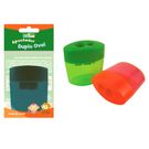 Apontador Leo&Leo Oval Duplo Com Depósito