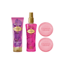 Kit Phytoderm Colônia 200ml+Loção Hidratante 200ml+2 Sabonetes 90g Sexy Girl