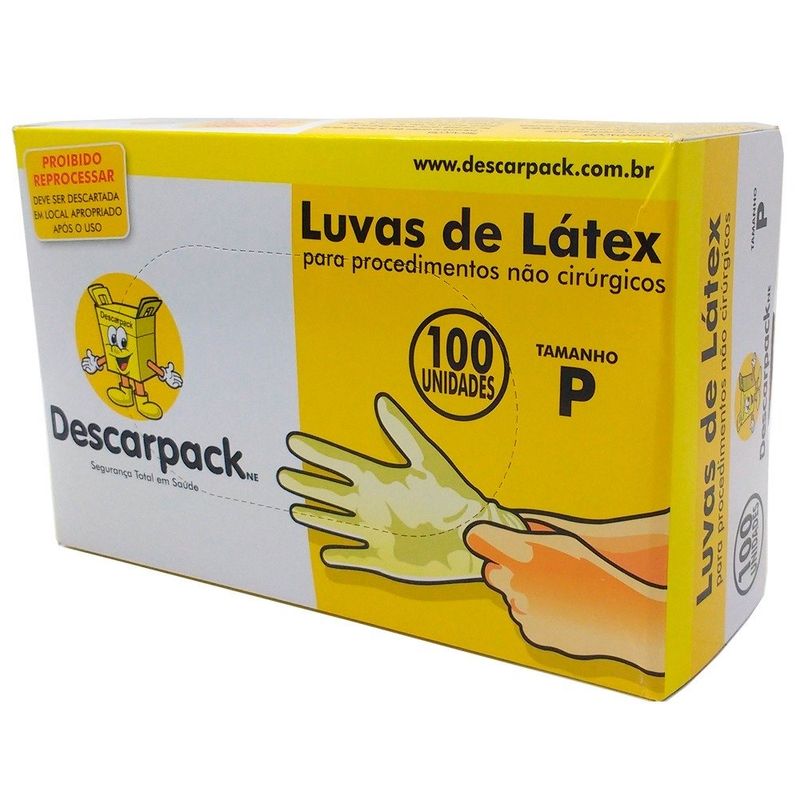 Luva-Procedimento-Descarpack-P-100-Unidades