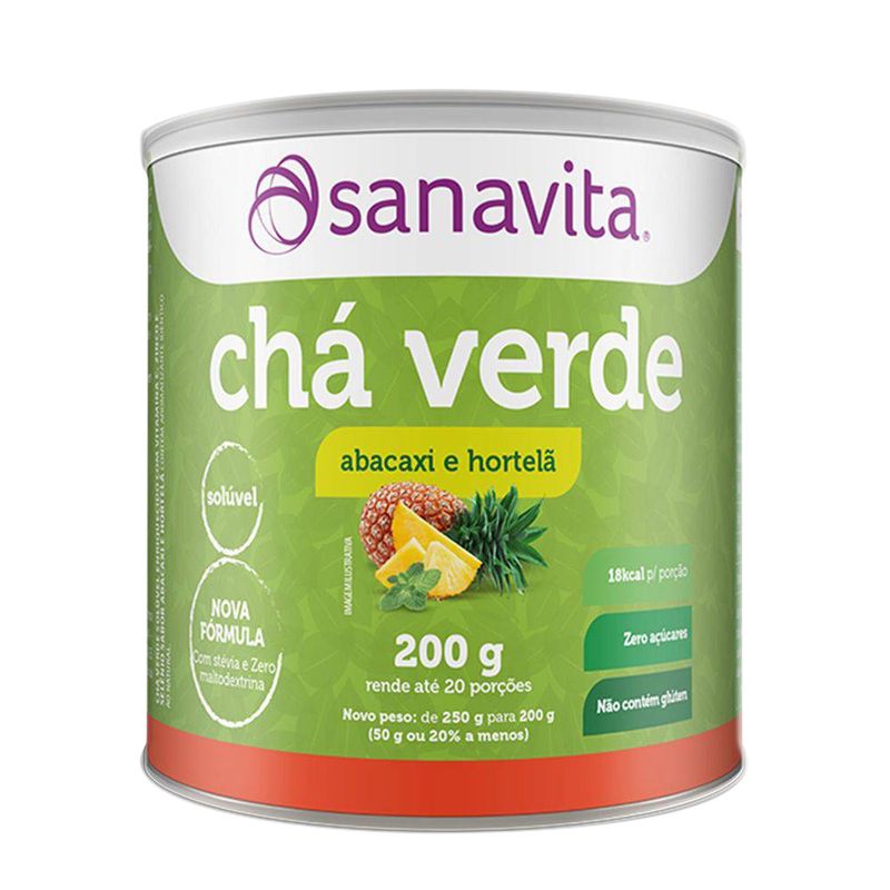 Cha-Verde-Sanavita-Abacaxi-e-Hortela-200g