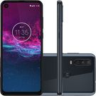 Smartphone Motorola One Action 128GB Dual Chip Android 9.0 Tela 6.3 4G 12MP+5MP+16MP Azul Denim