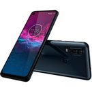 Smartphone Motorola One Action 128GB Dual Chip Android 9.0 Tela 6.3 4G 12MP+5MP+16MP Azul Denim