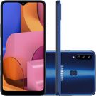 Samsung Galaxy A20s 32GB Azul Dual Chip Android 9.0 Octa-Core 4G Câmera Tripla 13.0 MP+ 8.0 MP+ 5.0 MP Tela 6.5"