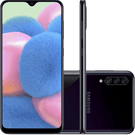 Smartphone Samsung Galaxy A30s 64GB Dual Chip Android 9.0 Tela 6.4 Octa-Core 4G Câmera Tripla 25MP+5MP+8MP Preto