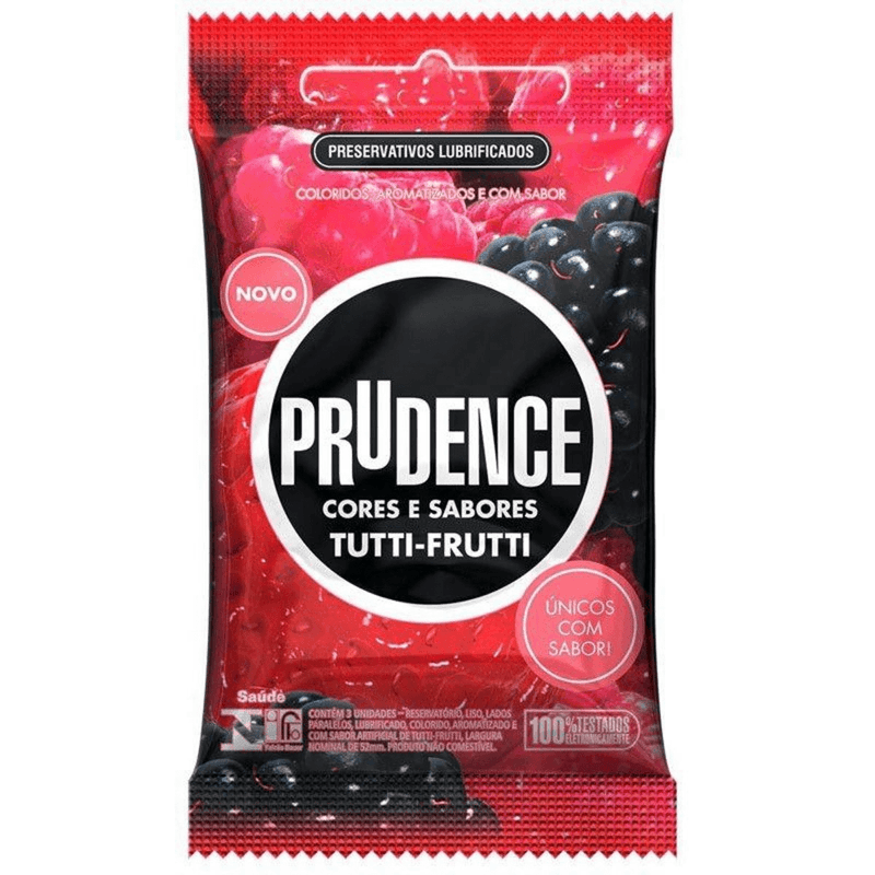 Preservativo-Prudence-Cor-Sabor-Tutti-Frutti-3-Unidades