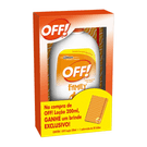 Repelente Off Loção 200ml + Caderno 50 Folhas Grátis
