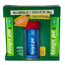 Talco Tenys Pé Baruel Pó 2 Unidades 100g Cada+Tenys Pé Baruel Pó Canforado 60g Grátis