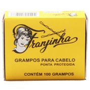 Grampo Franjinha 100Un N7 Castanho