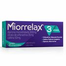 MIORRELAX 20 COMPRIMIDOS NOVA EMBALAGEM