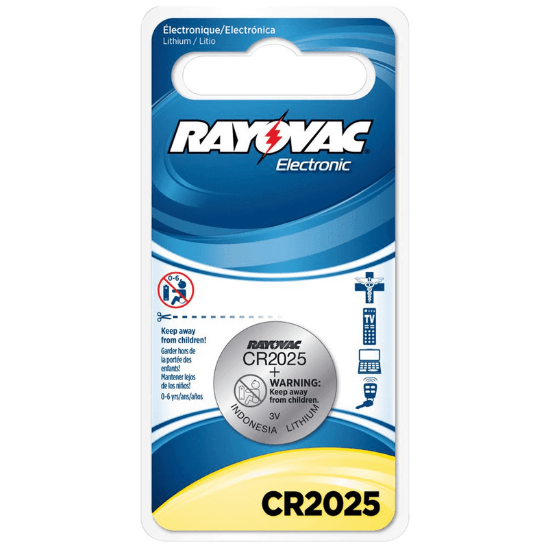 Pilha-Rayovac-CR2025-Lithium