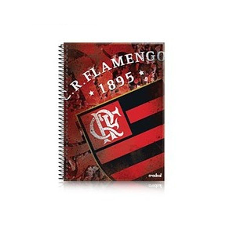 Caderno-Credeal-300-Folhos-Capa-Dura-15-Materias-Flamengo