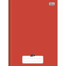 Caderno Tilibra 96 Folhas Brochurão Capa Dura Universitário Vermelho.