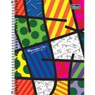 Caderno Tilibra 96 Folhas 1 Matéria Romero Britto.