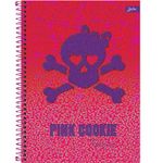 Caderno-Tilibra-200-Folhas-Capa-Dura-10-Materias-Pink-Cookie
