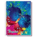 Caderno-Credeal-200-Folhas-10-Materias-Universitario-Purpurina