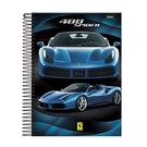Caderno Foroni 96 Folhas Capa Dura 1 Matéria Ferrari.
