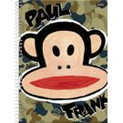 Caderno Foroni 200 Folhas Capa Dura 10 Matérias Universitário Paul Frank.