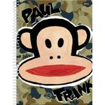 Caderno-Foroni-200-Folhas-Capa-Dura-10-Materias-Universitario-Paul-Frank