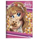 Caderno Foroni 96 Folhas Costurado Capa Dura Judy.