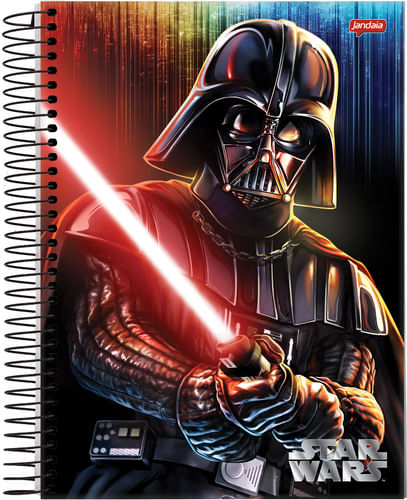 Caderno-Universitario-Jandaia-96-Folhas-1x1-Star-Wars