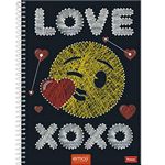 Caderno-Foroni-10-Material-Universitario-Capa-Dura-Emoji