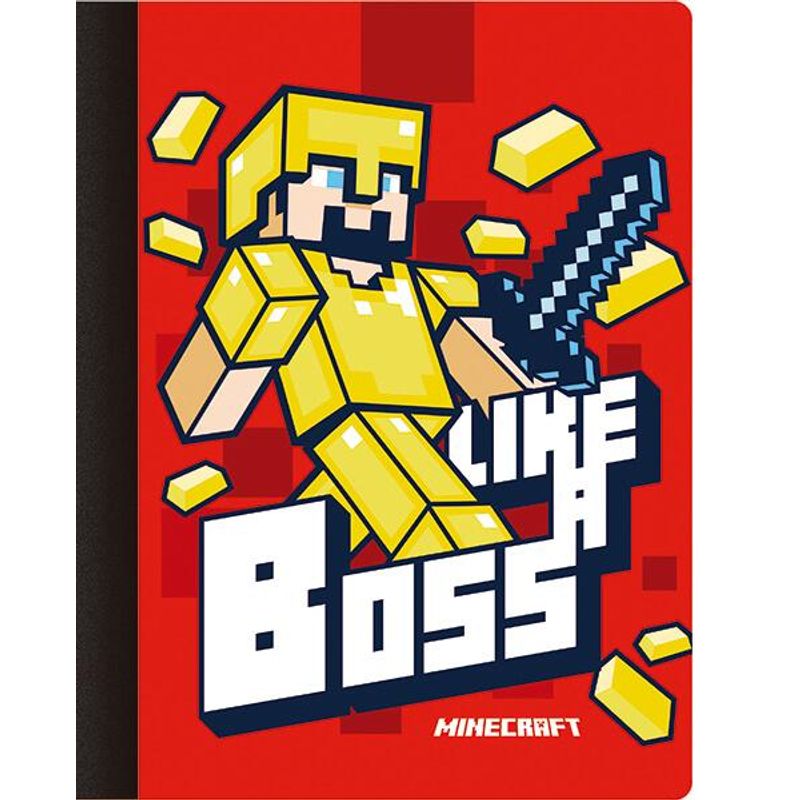 Caderno-Foroni-Brochurao-Capa-Dura-Minecraft-96-Folhas