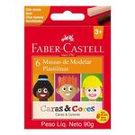 Massa-de-Modelar-Faber-Castell-Caras---Cores-6-Cores