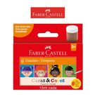 Tinta Guache Faber Castell 15Ml Caras & Cores 6 Cores