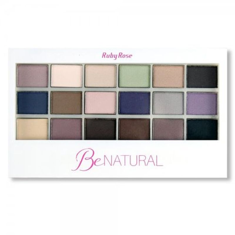 Paleta-de-Sombras-Ruby-Rose-Be-Natual-18-Cores