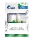 Shampoo 200ml+Condicionador 170ml Head & Shoulders Detox da Raiz