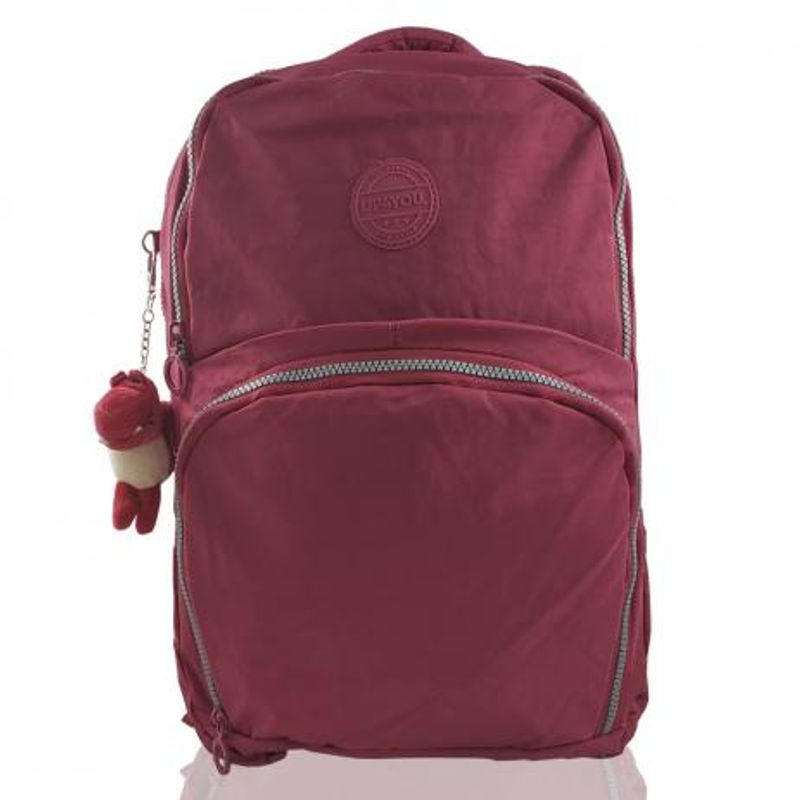 Mochila-Luxcel-Crinkle-Vinho