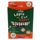 Lápis De Cor Leonora Super Com 12 Unidades+Apontador