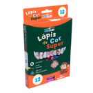 Lápis De Cor Leonora Super Com 12 Unidades+Apontador