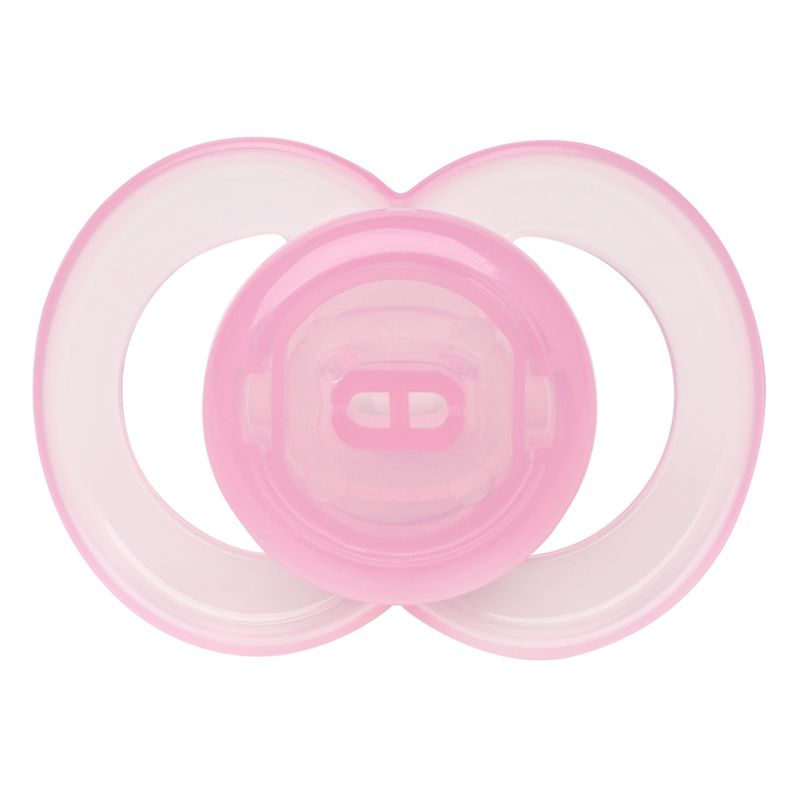Chupeta-Lolly-Baby-Clean-Silicone-Ortodontico-N2-Rosa