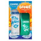 Protetor Solar Spray Sundown FPS30 200ml+Gel Hidratante Pós Sol 130g